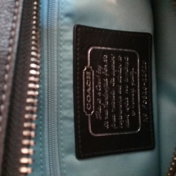 COACH Glitter C w/Studs EUC - Picture 9 of 11